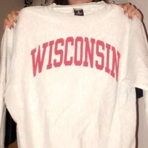 Wisconsin crew neck